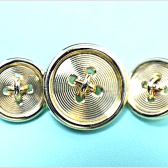 Tiffany & Co Solid 14K Gold Buttons 10g GAL Appraisal 2014 $5000++ - Picture 1 of 4